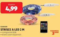 ALDI Casalux strisce a led 2 M offerta