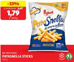 ALDI Dal 1926 pizzoli patasnella sticks offerta