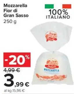 Carrefour Express Mozzarella Fior di Gran Sasso offerta