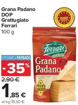 Carrefour Express Grana Padano DOP Grattugiato Ferrari offerta