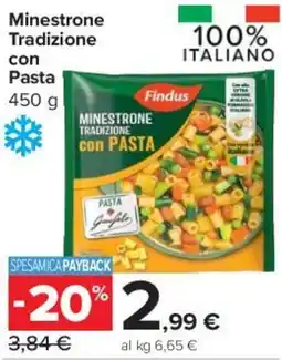 Carrefour Express Minestrone Tradizione con Pasta offerta