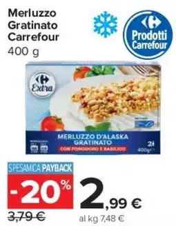 Carrefour Express Merluzzo Gratinato Carrefour offerta