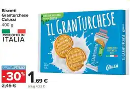 Carrefour Express Biscotti Granturchese Colussi offerta
