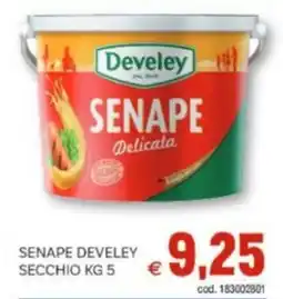 Vivo Supermercati Senape develey secchio offerta