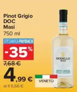 Carrefour Express Pinot Grigio DOC Masi offerta