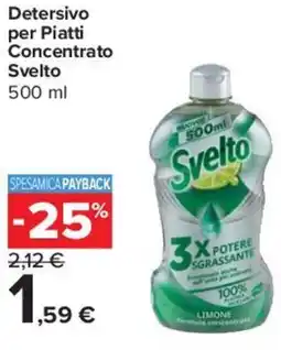 Carrefour Express Detersivo per Piatti Concentrato Svelto offerta