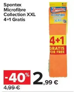 Carrefour Express Spontex Microfibre Collection XXL offerta