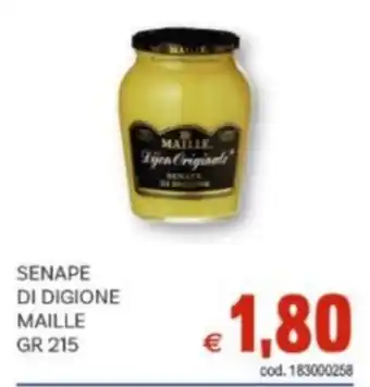 Vivo Supermercati Senape di digione MAILLE offerta