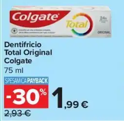 Carrefour Express Dentifricio Total Original Colgate offerta