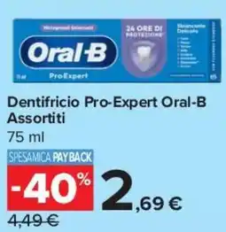 Carrefour Express Dentifricio Pro-Expert Oral-B Assortiti offerta