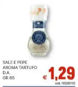 Vivo Supermercati Sale e pepe aroma tartufo d.a. offerta