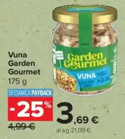 Carrefour Express Vuna Garden Gourmet offerta