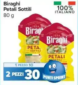 Carrefour Express Biraghi Petali Sottili offerta
