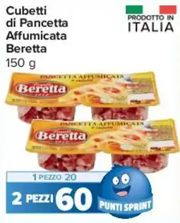 Carrefour Express Cubetti di Pancetta Affumicata Beretta offerta