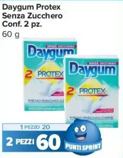 Carrefour Express Daygum Protex Senza Zucchero Conf. 2 pz. offerta