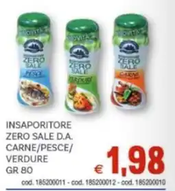 Vivo Supermercati Insaporitore zero sale d.a. carne/pesce/ verdure offerta