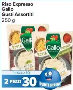 Carrefour Express Riso Expresso Gallo Gusti Assortiti offerta