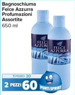 Carrefour Express Bagnoschiuma Felce Azzurra Profumazioni Assortite offerta