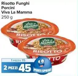 Carrefour Express Risotto Funghi Porcini Viva La Mamma offerta