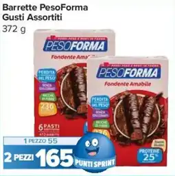 Carrefour Express Barrette PesoForma Gusti Assortiti offerta