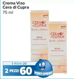 Carrefour Express Crema Viso Cera di Cupra offerta