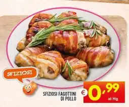 Centro Commerciale Discount Sfiziosi fagottini di pollo offerta