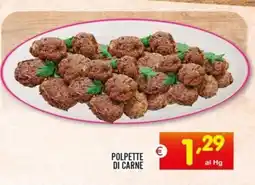 Centro Commerciale Discount Polpette di carne offerta