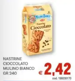Vivo Supermercati Nastrine cioccolato MULINO BIANCO offerta