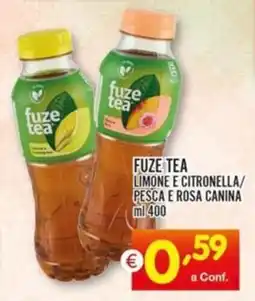 Centro Commerciale Discount Fuze tea limone e citronella/ pesca e rosa canina offerta