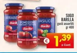 Centro Commerciale Discount Sugo barilla gusti assortiti offerta