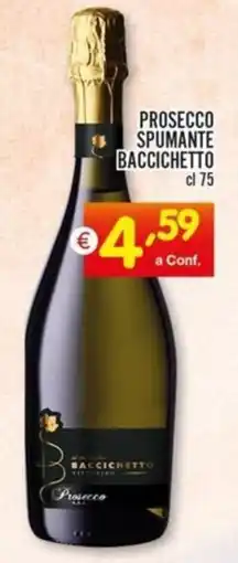 Centro Commerciale Discount Prosecco spumante baccichetto offerta
