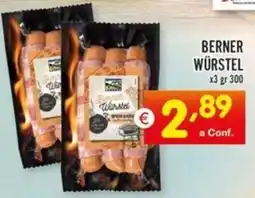 Centro Commerciale Discount Berner würstel x3 offerta