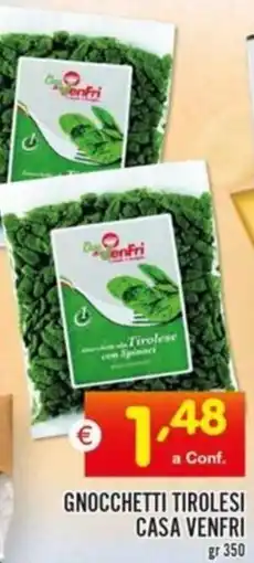 Centro Commerciale Discount Gnocchetti tirolesi CASA VENFRI offerta
