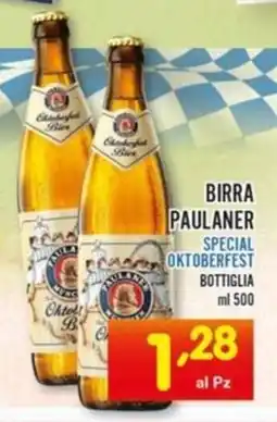 Centro Commerciale Discount Birra PAULANER offerta