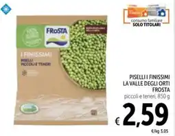 Spazio Conad Piselli i finissimi la valle degli orti FROSTA offerta