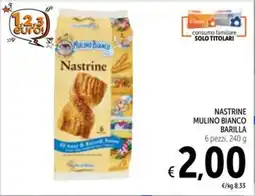 Spazio Conad Nastrine mulino bianco BARILLA offerta