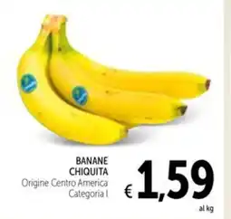 Spazio Conad Banane chiquita offerta