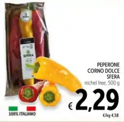Spazio Conad Peperone corno dolce sfera offerta