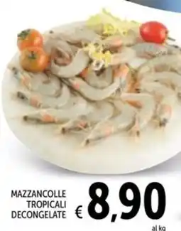 Spazio Conad Mazzancolle tropicali decongelate offerta