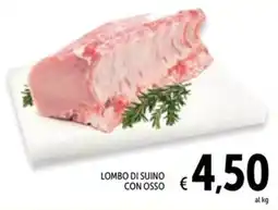 Spazio Conad Lombo di suino con osso offerta
