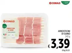 Spazio Conad Arrosticini di suino offerta