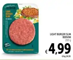 Spazio Conad Light burger slim BERVINI offerta