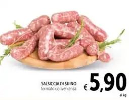 Spazio Conad Salsiccia di suino offerta