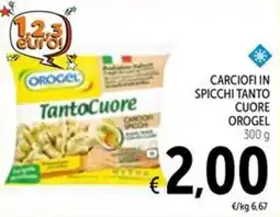 Spazio Conad Carciofi in spicchi tanto cuore OROGEL offerta