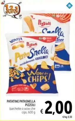 Spazio Conad Patatine patasnella PIZZOLI offerta