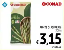 Spazio Conad Punte di asparagi CONAD offerta