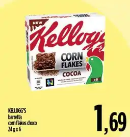 Ciro Amodio KELLOGG'S barretta com flakes choco offerta