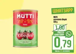 Ciro Amodio MUTTI pomodorini ciliegini offerta