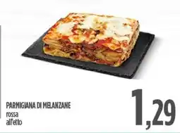 Ciro Amodio Parmigiana di melanzane rossa all'etto offerta