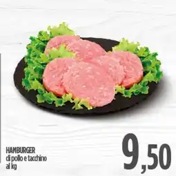 Ciro Amodio HAMBURGER di pollo e tacchino offerta